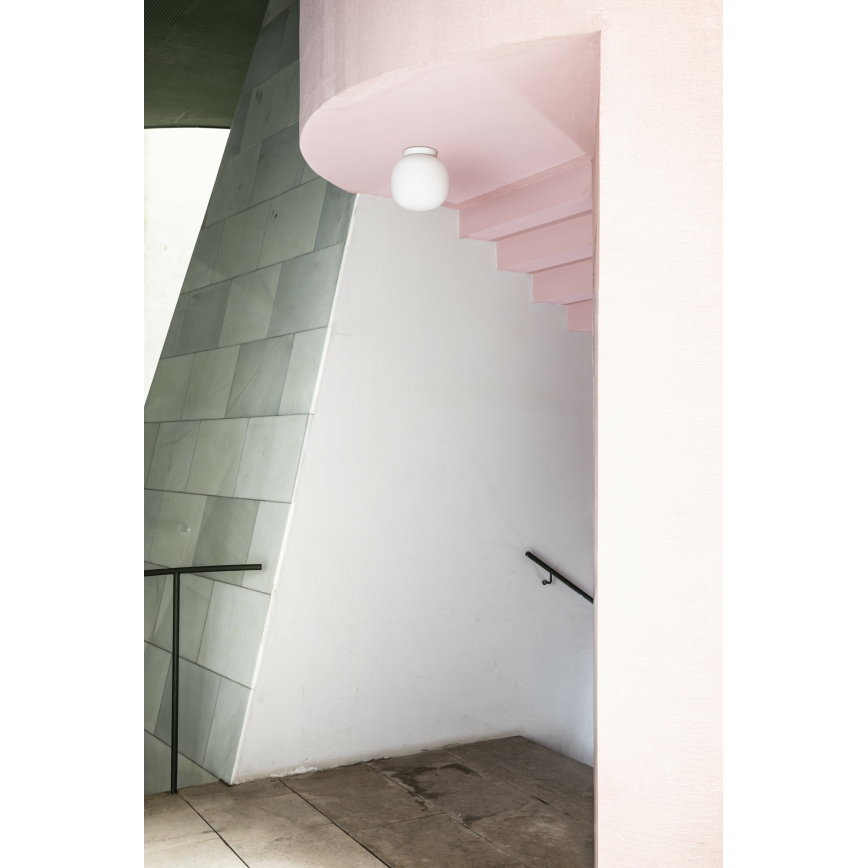 FARO 68610 - Taklampa AMELIA 1xE27/15W/230V IP44 vit