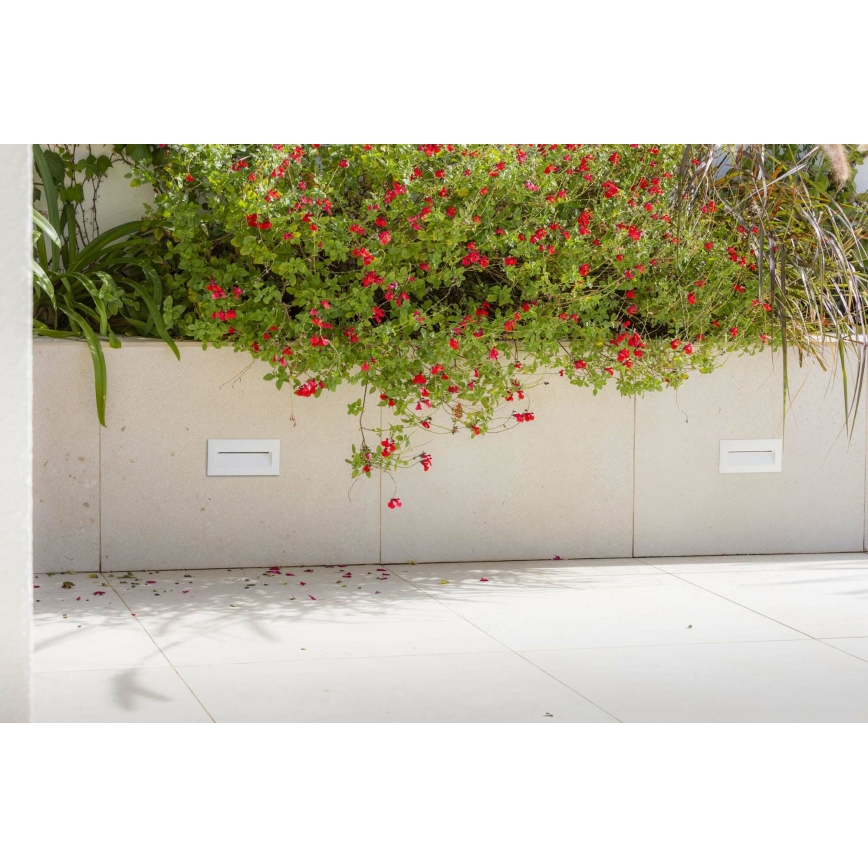 FARO 70288 - LED Inbyggnadsarmatur MANI LED/5W/230V 2200/2700/3200/4000K IK07 IP65 vit