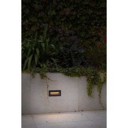 FARO 70289 - LED infälld armatur MANI LED/5W/230V 2200/2700/3200/4000K IK07 IP65 grå