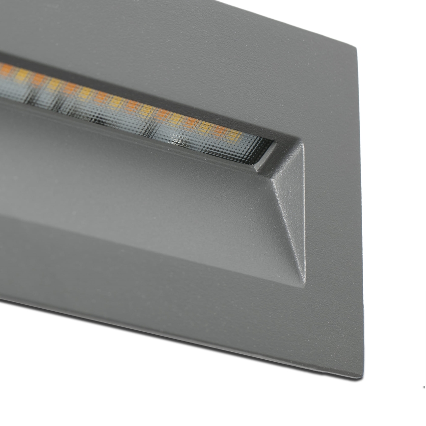 FARO 70289 - LED infälld armatur MANI LED/5W/230V 2200/2700/3200/4000K IK07 IP65 grå