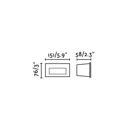 FARO 70289 - LED infälld armatur MANI LED/5W/230V 2200/2700/3200/4000K IK07 IP65 grå