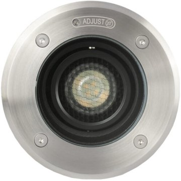 FARO 70310 - Utomhus körbar infälld markarmatur GEISER 1xGU10/8W/230V IK08 IP67 rostfritt stål