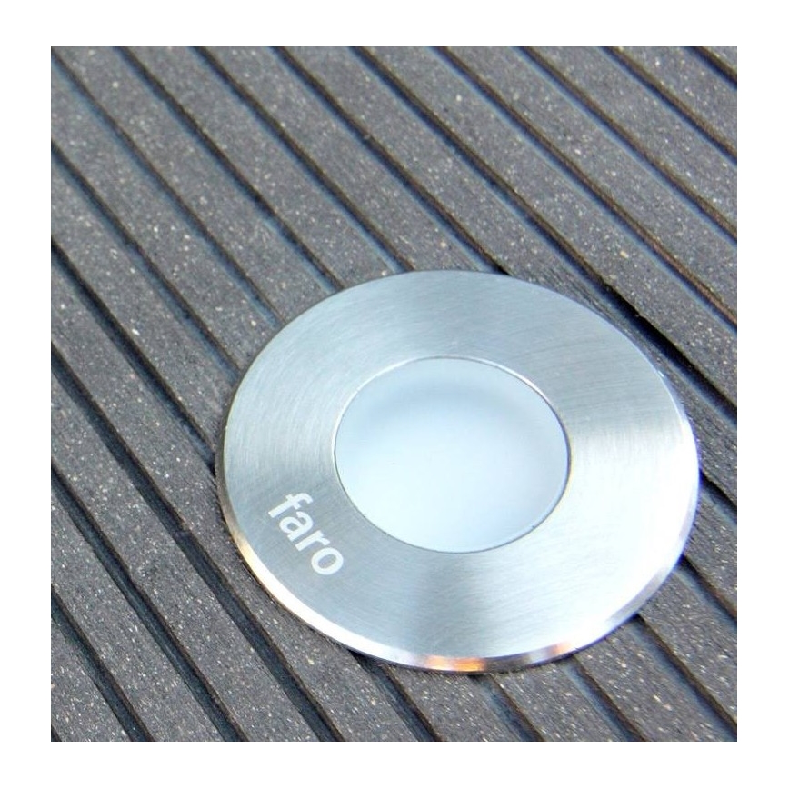 FARO 70459N - LED Utomhus Infartsbelysning CROSBY LED/2W/230V IP67