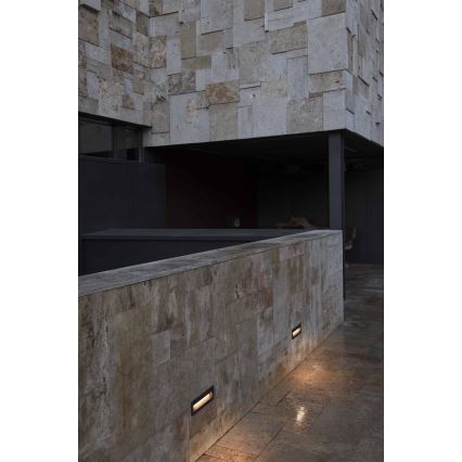 FARO 70638 - LED Utomhus Vägglampa NAT LED/8W/230V IP65