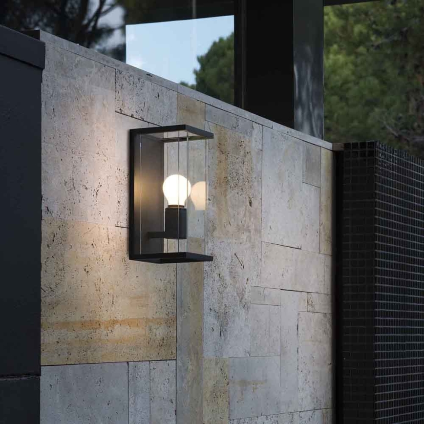 FARO 70773 - Utomhus Väggbelysning NALA 1xE27/15W/230V IP54