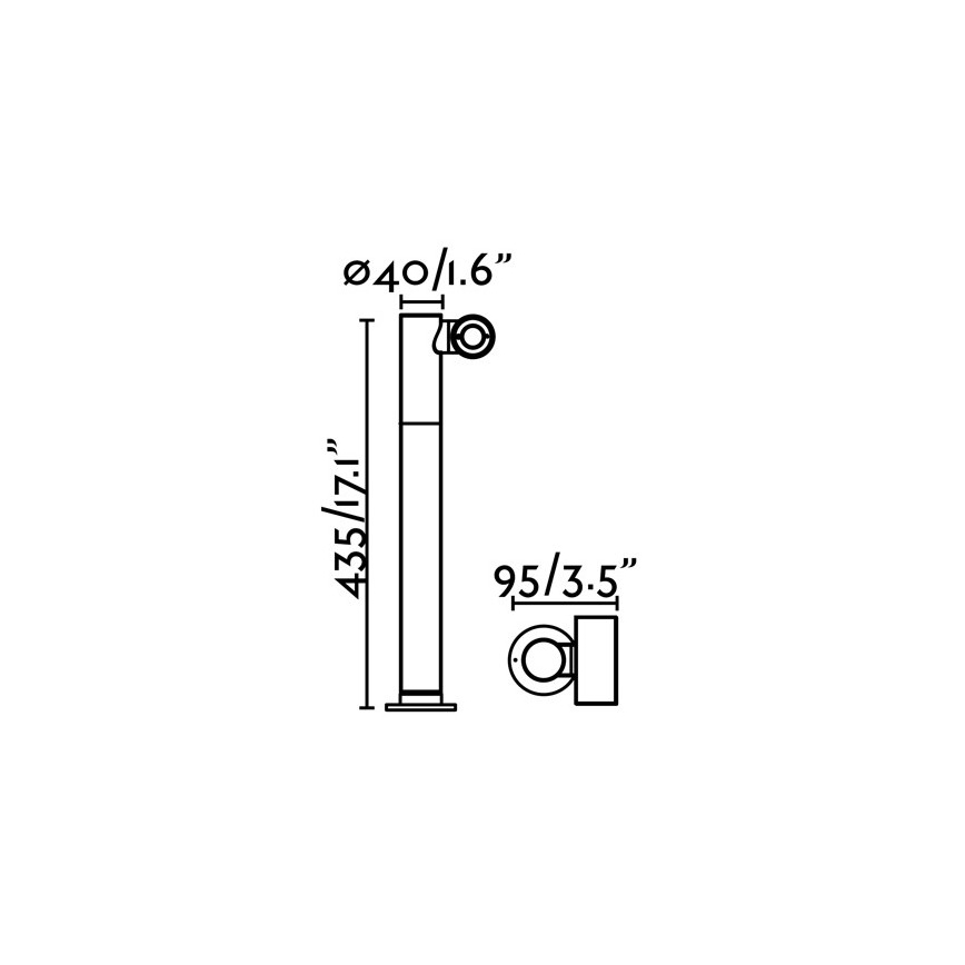 FARO 70783 - LED Utomhuslampa SPY-2 LED/6W/230V IP65