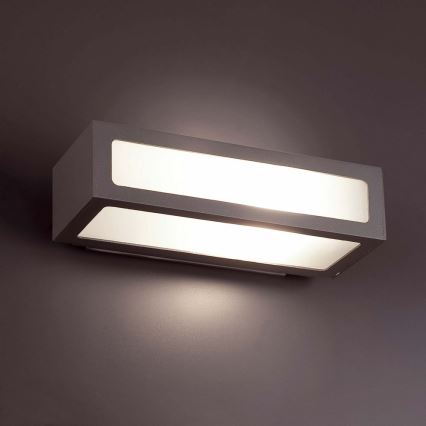 FARO 70887 - Utomhus Väggbelysning NATRON 1xE27/100W/230V IP54