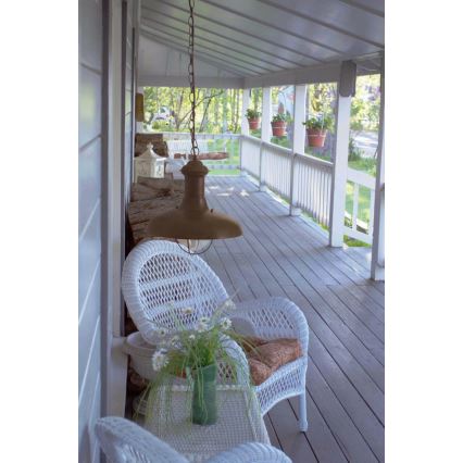 FARO 71143 - Utomhus Hängande lampa ESTORIL 1xE27/60W/230V