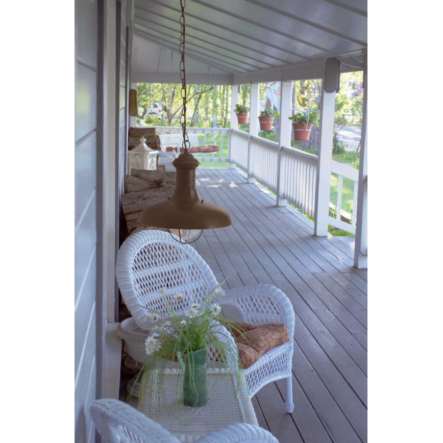 FARO 71143 - Utomhus Hängande lampa ESTORIL 1xE27/60W/230V