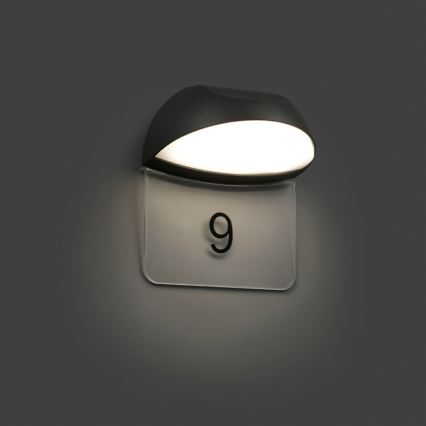 FARO 71197 - LED utomhusvägglampa NUM LED/7W/230V IP54