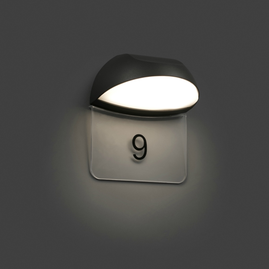 FARO 71197 - LED utomhusvägglampa NUM LED/7W/230V IP54
