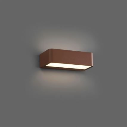 FARO 71309 - LED utomhusväggarmatur TAKUA LED/10W/230V IP65 brun