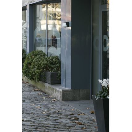 FARO 71537 - LED-vägglampa för utomhusbruk HALF 1xLED/20W/230V IP65