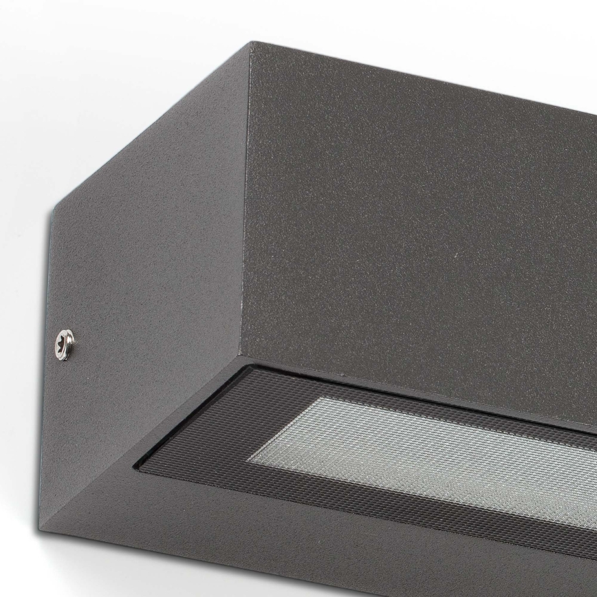 FARO 71910 - LED utomhusväggarmatur LAKO LED/8W/230V IP65 antracit