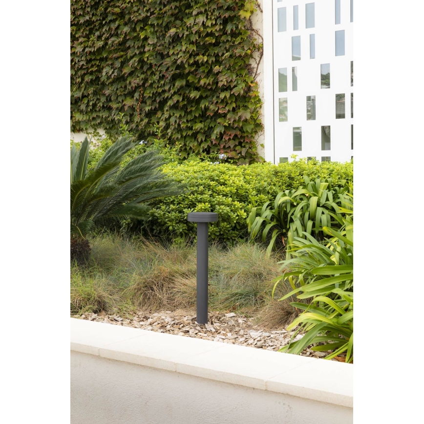 FARO 71948 - LED-lampa för utomhusbruk ESPOT LED/9W/230V 2200/2700/3200/4000K IK07 IP65 60 cm antracit