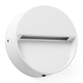 FARO 71961 - DUNE LED-trapparmatur LED/3W/230V 2200/2700/3200/4000K IP65 vit rund