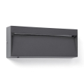FARO 71966 - DUNE LED-trapparmatur LED/6W/230V 2200/2700/3200/4000K IP65 antracit, rektangulär