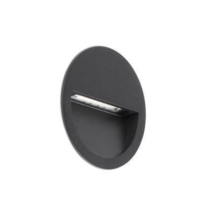 FARO 71969 - LED infälld armatur POMA LED/3W/230V 2200/2700/3200/4000K IP65 antracit