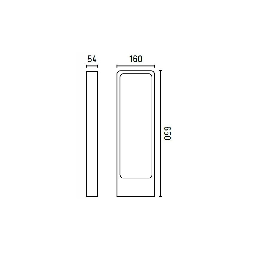 FARO 75520 - LED Utomhuslampa DAS LED/5W/230V IP54
