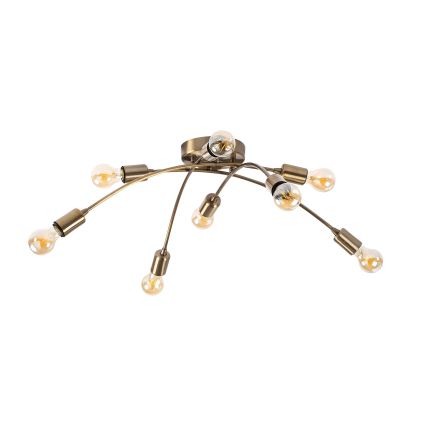 Fastsatt Ljuskrona  BANANA 8xE27/40W/230V