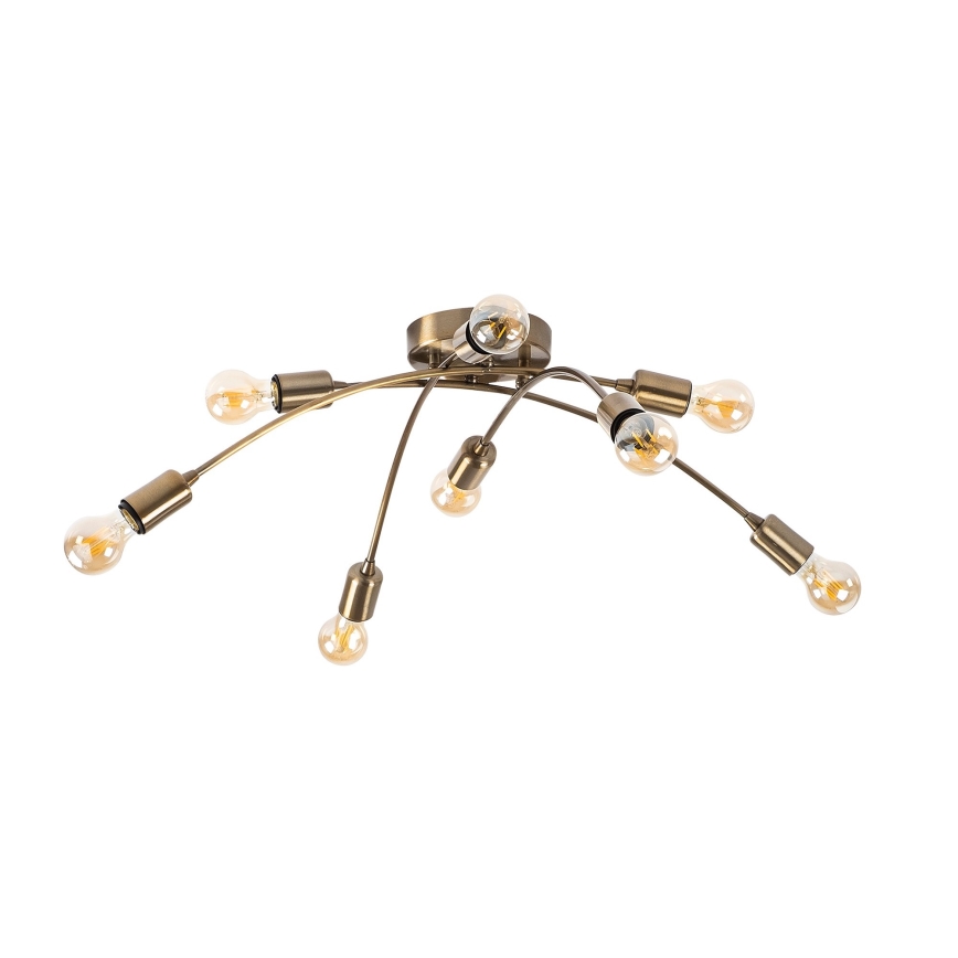 Fastsatt Ljuskrona  BANANA 8xE27/40W/230V