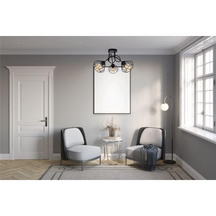 Fäst ljuskrona CEED 3xE27/60W/230V