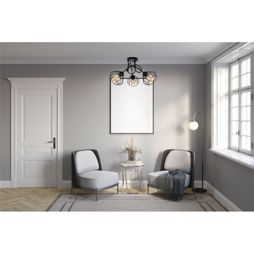 Fäst ljuskrona CEED 3xE27/60W/230V