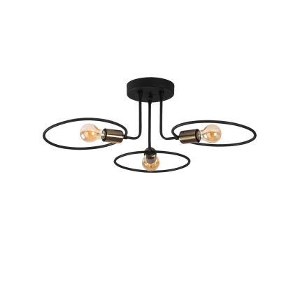 Fastsatt Ljuskrona  CIRCLE 3xE27/40W/230V