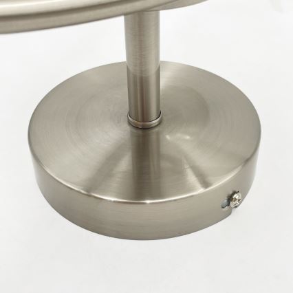 Fäst ljuskrona DONNA 5xE27/60W/230V nickel