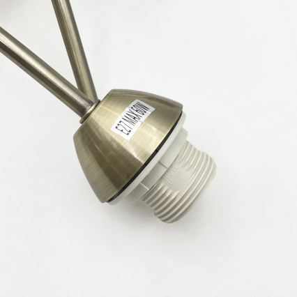 Fäst ljuskrona DONNA 5xE27/60W/230V patina