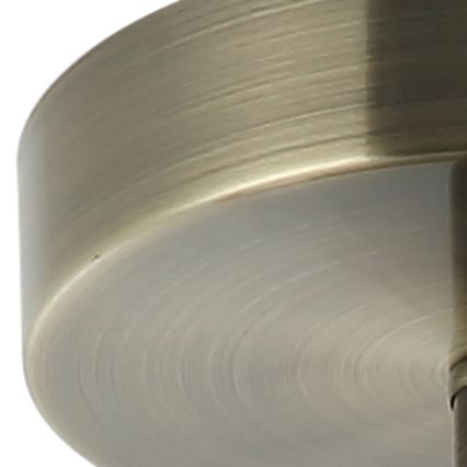 Fäst ljuskrona DONNA 5xE27/60W/230V patina