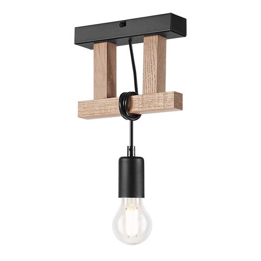 Fäst ljuskrona LEONIDAS 1xE27/60W/230V ek