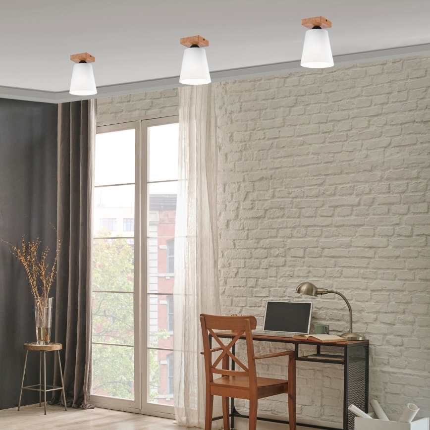 Fäst ljuskrona LULA 1xE27/60W/230V ek