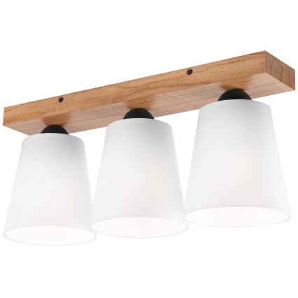 Fäst ljuskrona LULA 3xE27/60W/230V ek