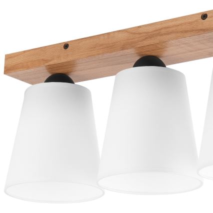 Fäst ljuskrona LULA 3xE27/60W/230V ek