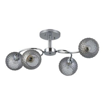 Fäst ljuskrona OAKLAND 4xE27/60W/230V