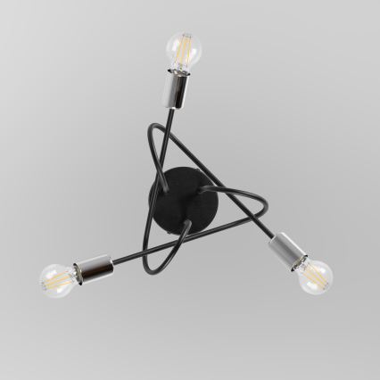 Fäst ljuskrona OXFORD 3xE27/15W/230V