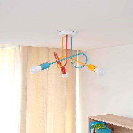 Fäst ljuskrona OXFORD 3xE27/15W/230V