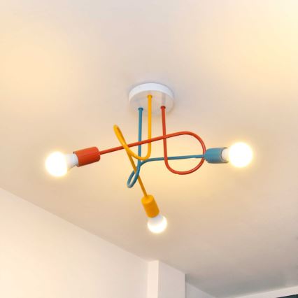 Fäst ljuskrona OXFORD 3xE27/15W/230V