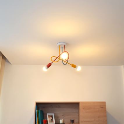 Fäst ljuskrona OXFORD 3xE27/15W/230V