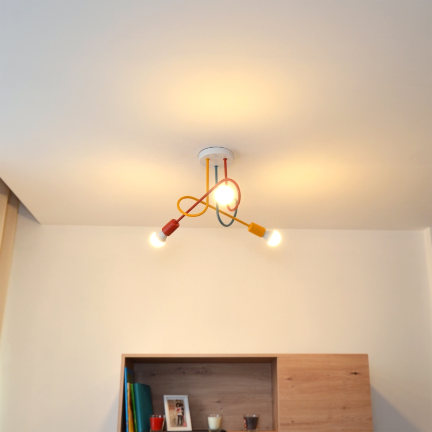 Fäst ljuskrona OXFORD 3xE27/15W/230V