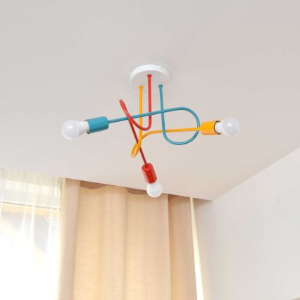 Fäst ljuskrona OXFORD 3xE27/15W/230V