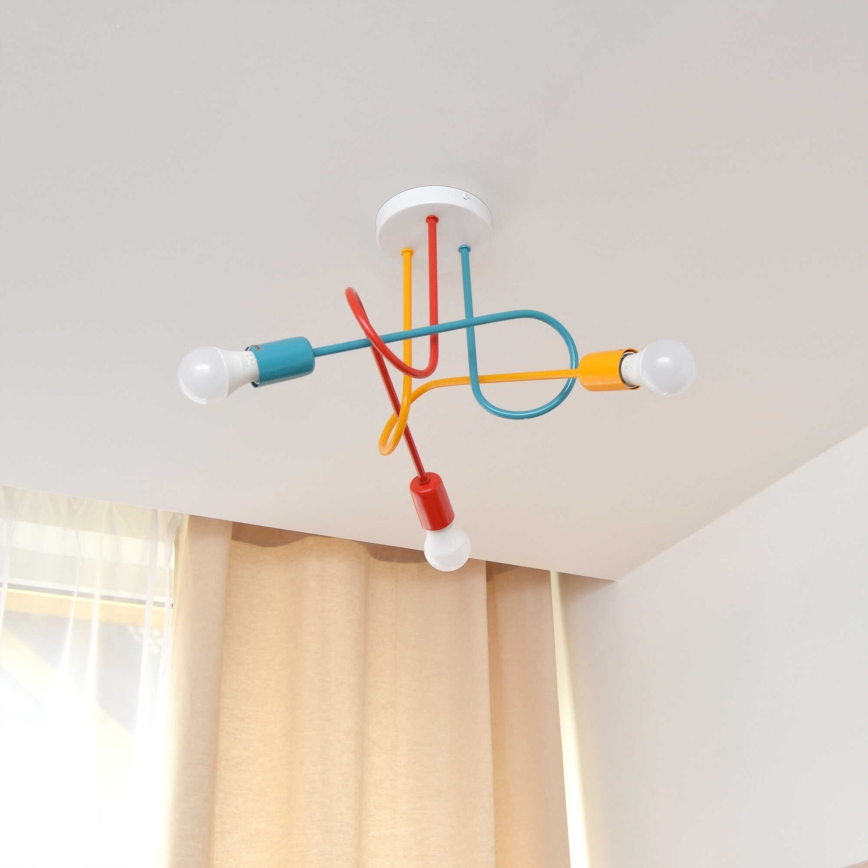 Fäst ljuskrona OXFORD 3xE27/15W/230V