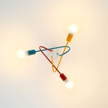 Fäst ljuskrona OXFORD 3xE27/15W/230V