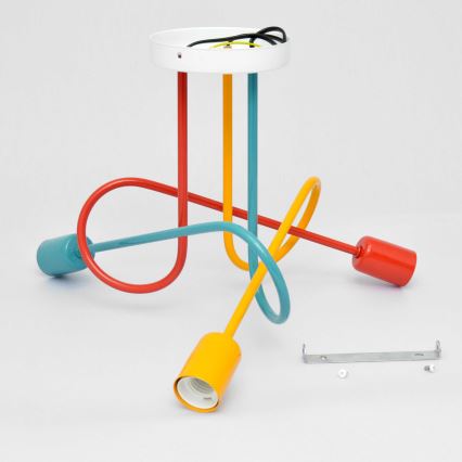 Fäst ljuskrona OXFORD 3xE27/15W/230V