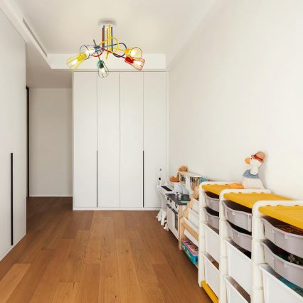 Fäst ljuskrona OXFORD 5xE27/15W/230V