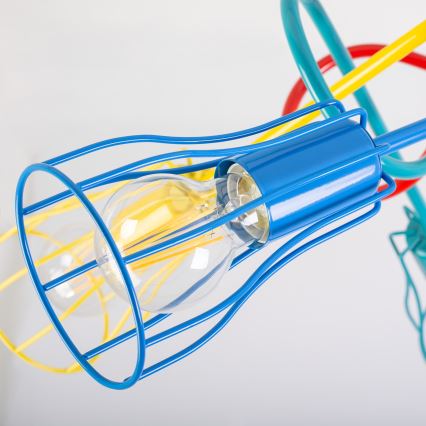 Fäst ljuskrona OXFORD 5xE27/15W/230V