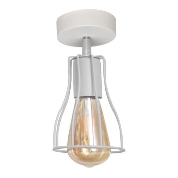 Fastsatt takkrona  TUBE II 1xE27/15W/230V vit 