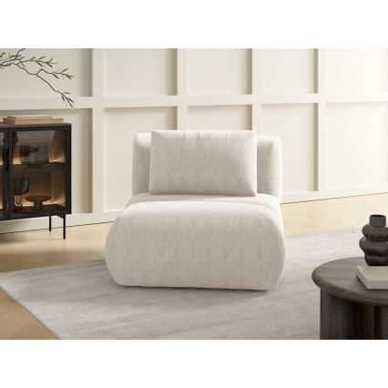 Fåtölj FANO krämvit