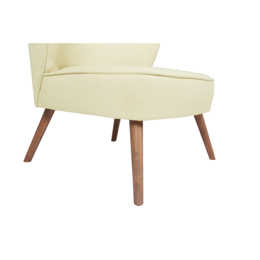 Fåtölj JENI krämfärgad